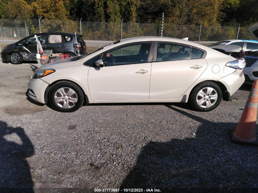 2015 KIA FORTE LX - KNAFK4A67F5310735