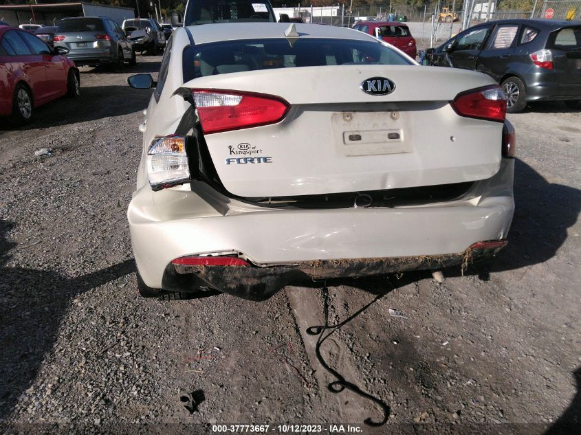 2015 KIA FORTE LX - KNAFK4A67F5310735