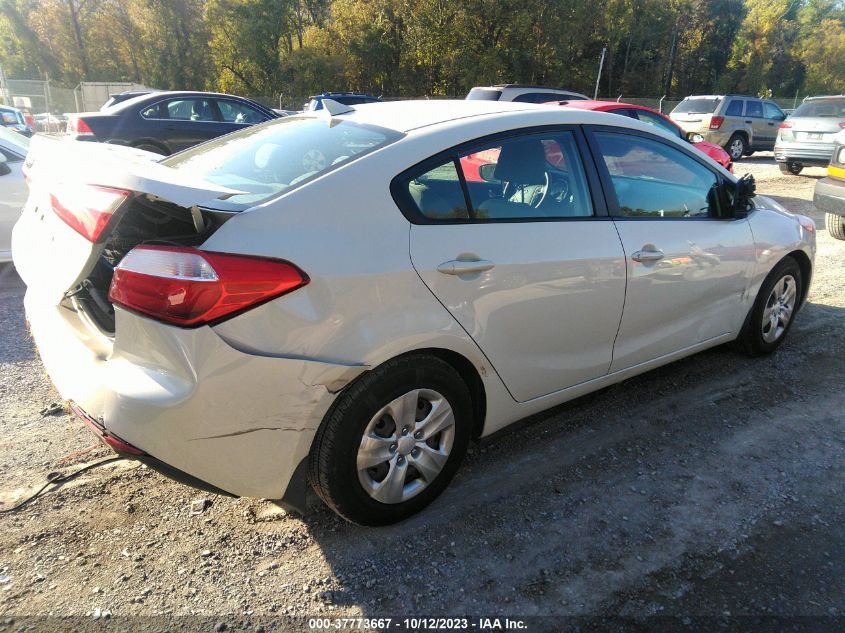 2015 KIA FORTE LX - KNAFK4A67F5310735