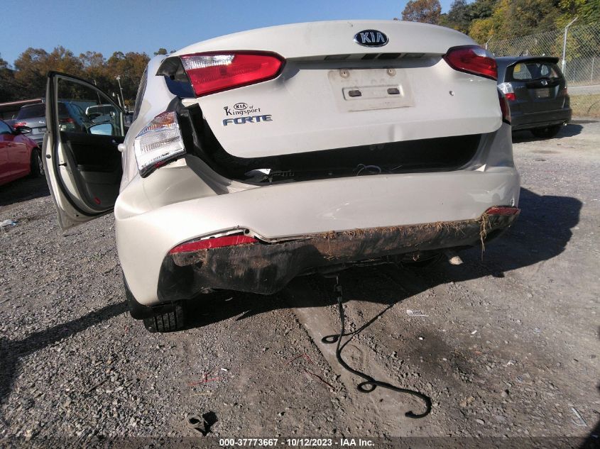 2015 KIA FORTE LX - KNAFK4A67F5310735