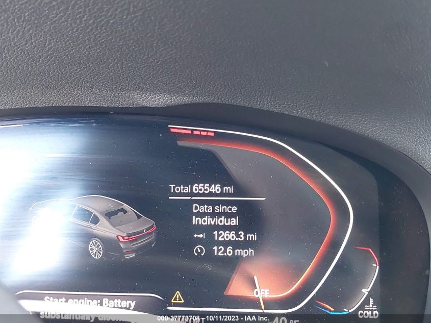 2020 BMW 7 SERIES 740I - WBA7T2C02LGL17753