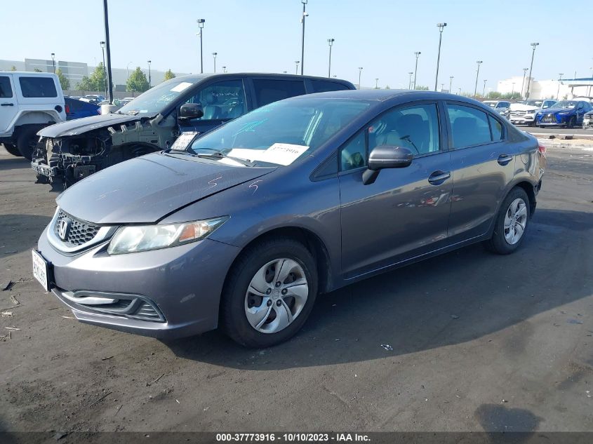 2014 HONDA CIVIC SEDAN LX - 19XFB2F50EE269651