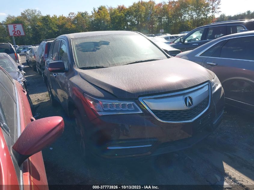 2015 ACURA MDX - 5FRYD3H28FB005633