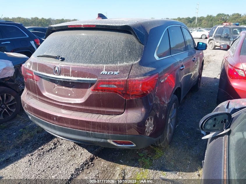 2015 ACURA MDX - 5FRYD3H28FB005633