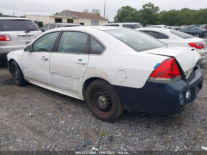 2013 CHEVROLET IMPALA POLICE 2G1WD5E37D1209091