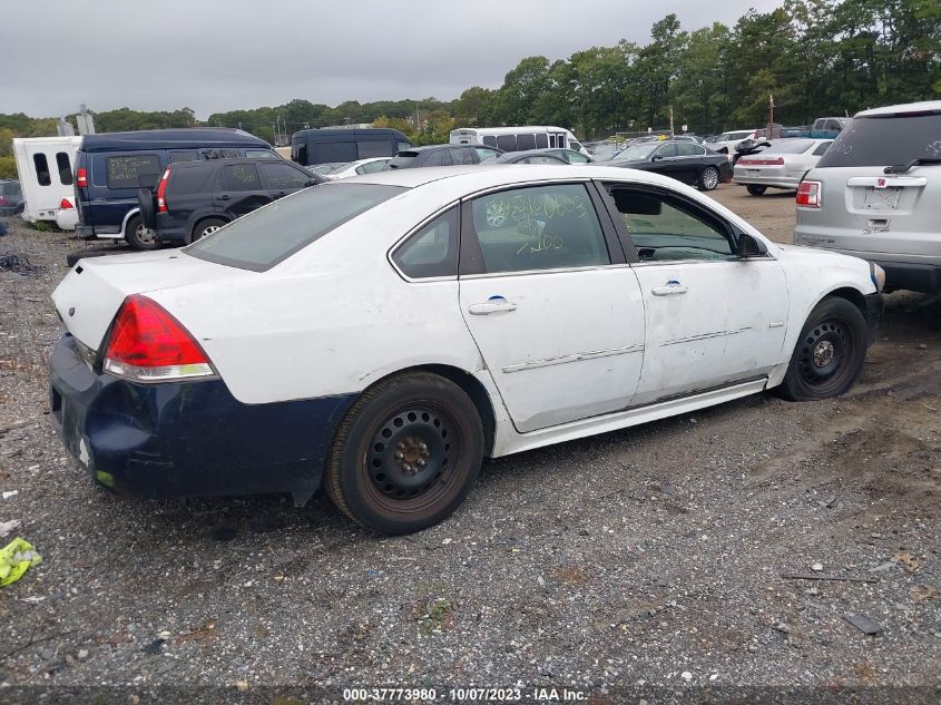 2013 CHEVROLET IMPALA POLICE 2G1WD5E37D1209091