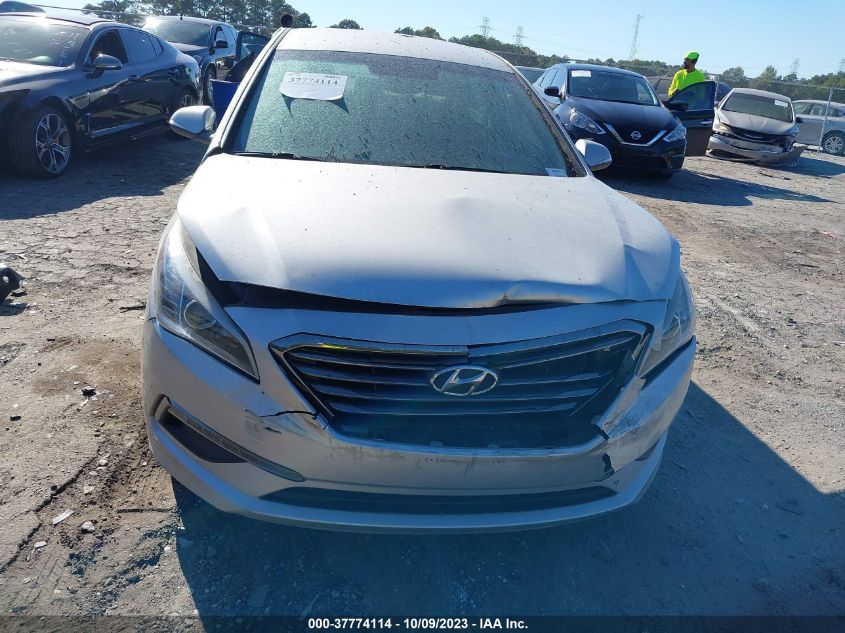 2015 HYUNDAI SONATA 1.6T ECO - 5NPE24AA8FH148553