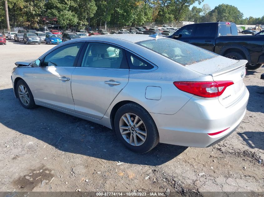 2015 HYUNDAI SONATA 1.6T ECO - 5NPE24AA8FH148553