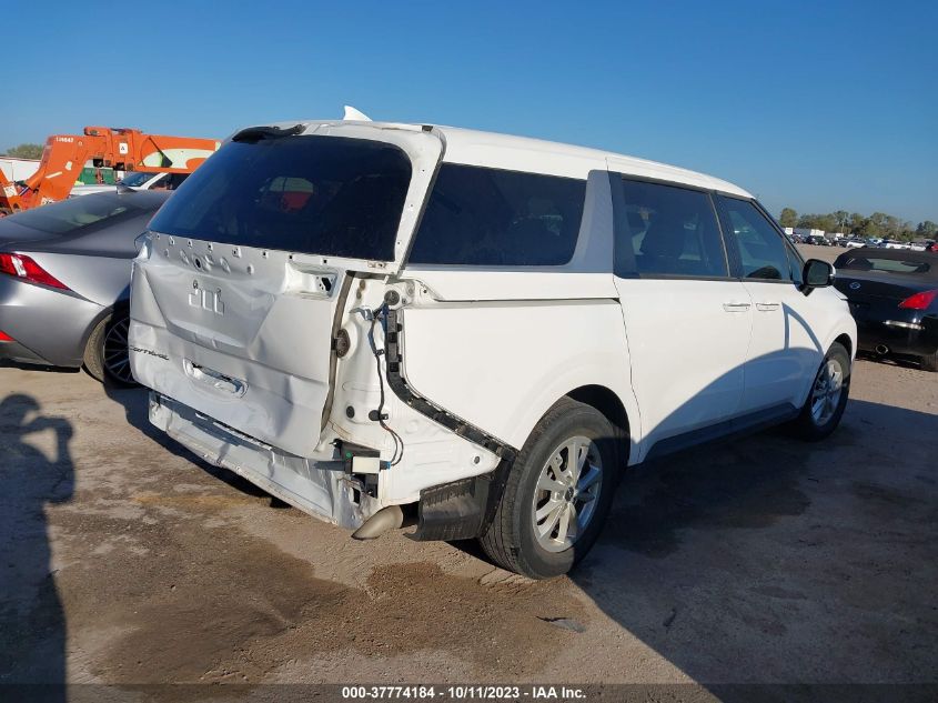 2022 KIA CARNIVAL MPV LX KNDNB4H32N6078127