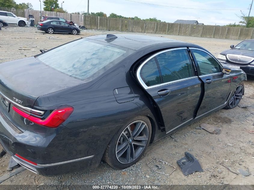 2022 BMW 7 SERIES 750I XDRIVE WBA7U2C00NCJ24489
