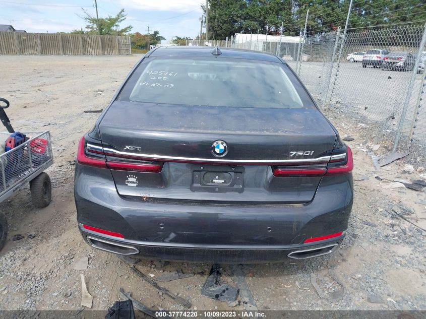 2022 BMW 7 SERIES 750I XDRIVE WBA7U2C00NCJ24489