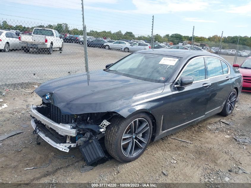2022 BMW 7 SERIES 750I XDRIVE WBA7U2C00NCJ24489