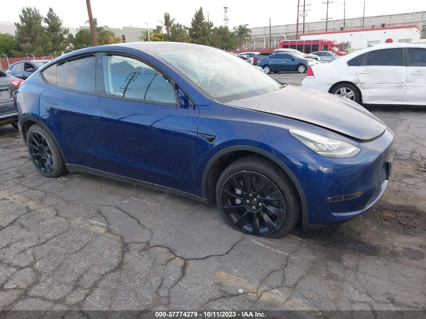 2022 TESLA MODEL Y LONG RANGE - 7SAYGDEE8NF484067