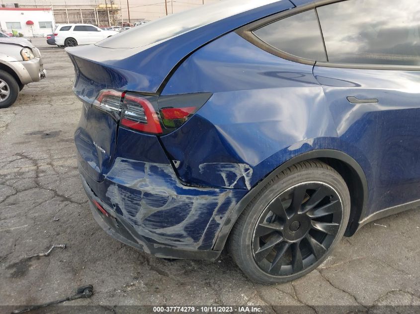 2022 TESLA MODEL Y LONG RANGE - 7SAYGDEE8NF484067