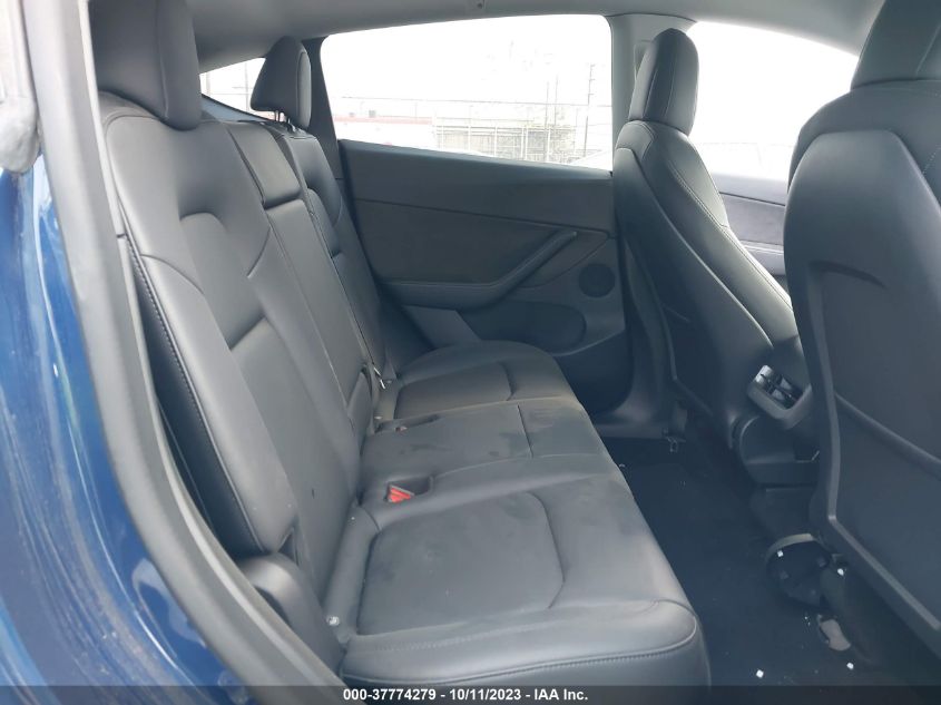 2022 TESLA MODEL Y LONG RANGE - 7SAYGDEE8NF484067