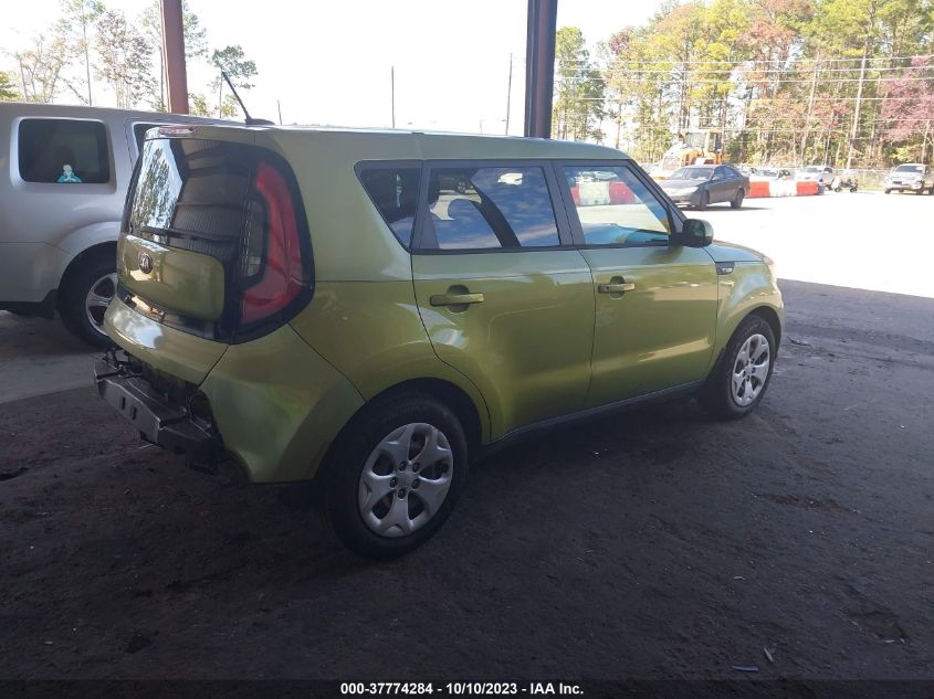 2014 KIA SOUL BASE - KNDJN2A29E7711938