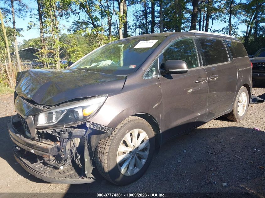 2016 KIA SEDONA EX - KNDMC5C13G6137290