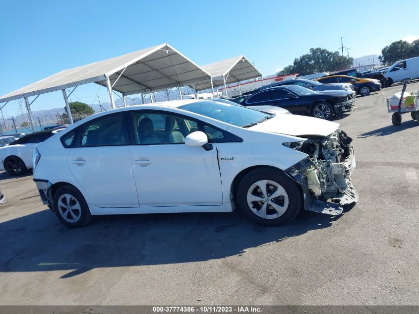 2013 TOYOTA PRIUS ONE/TWO/THREE/FOUR/FIVE - JTDKN3DU2D5682638