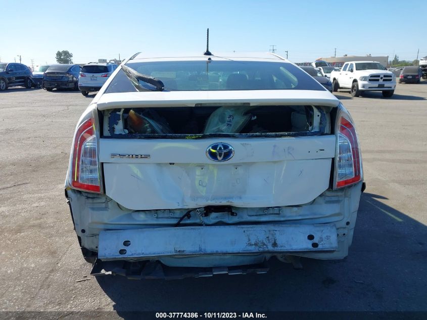 2013 TOYOTA PRIUS ONE/TWO/THREE/FOUR/FIVE - JTDKN3DU2D5682638
