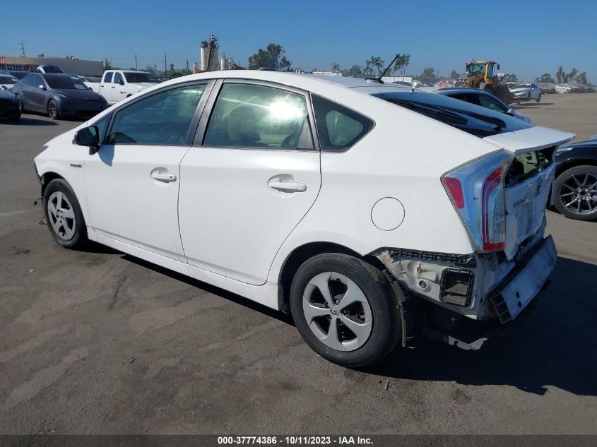 2013 TOYOTA PRIUS ONE/TWO/THREE/FOUR/FIVE - JTDKN3DU2D5682638