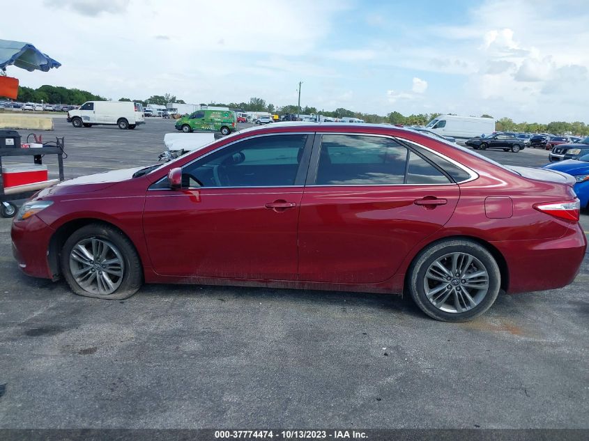 2017 TOYOTA CAMRY LE/XLE/SE/XSE - 4T1BF1FK2HU808713