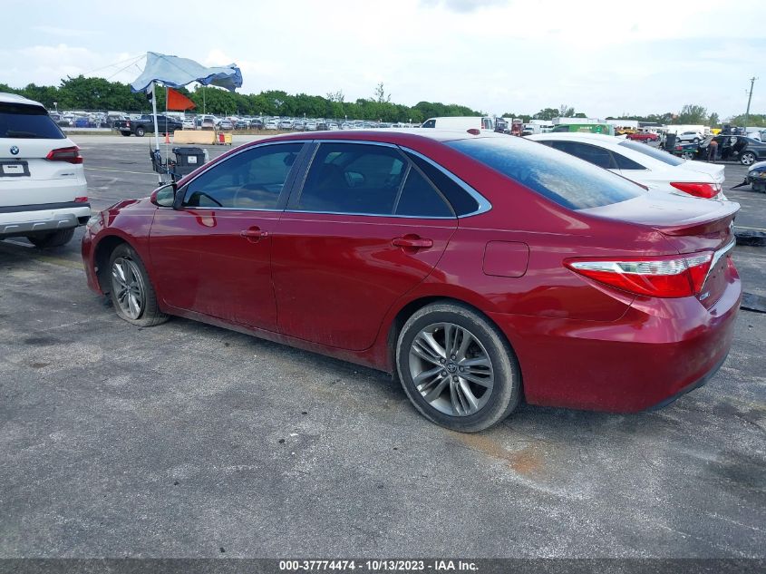 2017 TOYOTA CAMRY LE/XLE/SE/XSE - 4T1BF1FK2HU808713