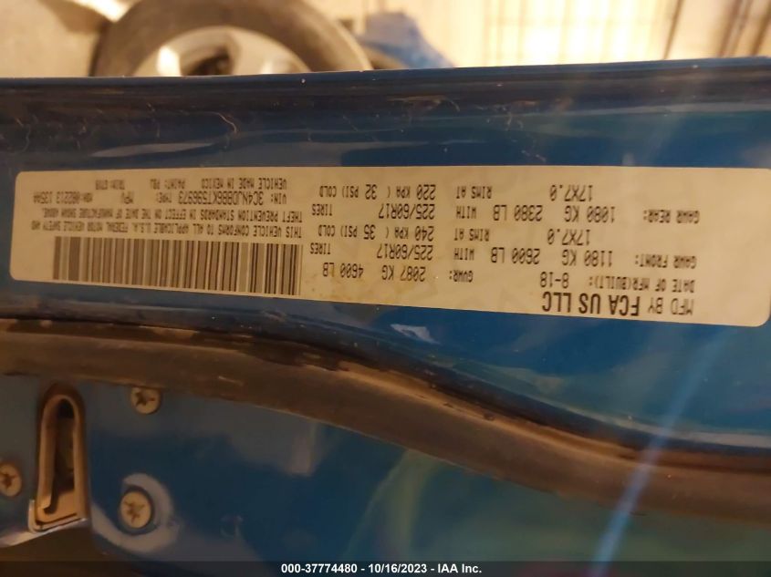 2019 JEEP COMPASS LATITUDE - 3C4NJDBB6KT596973