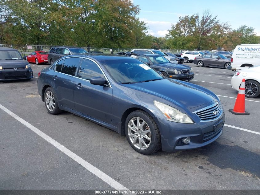 2013 INFINITI G37 SEDAN X - JN1CV6AR6DM759798