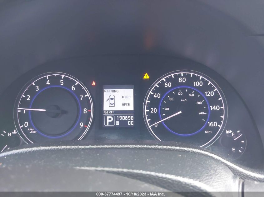 2013 INFINITI G37 SEDAN X - JN1CV6AR6DM759798