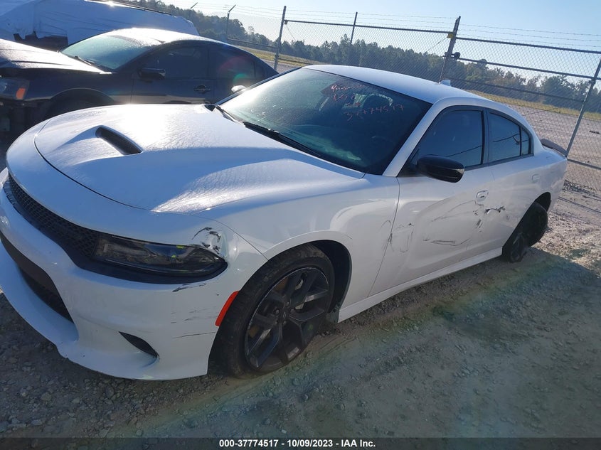 VIN 2C3CDXHG1MH648271 2021 DODGE CHARGER GT
