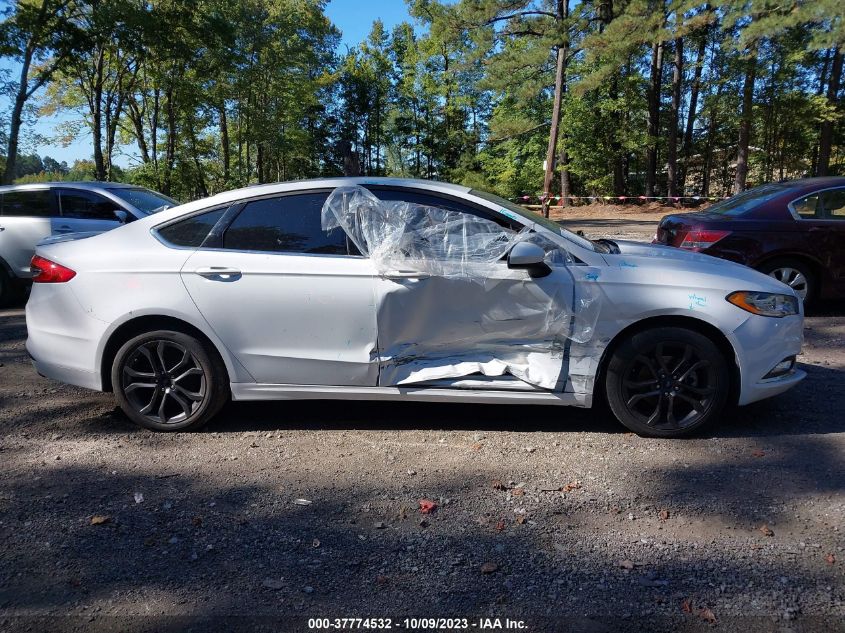 2018 FORD FUSION SE - 3FA6P0HD8JR245438