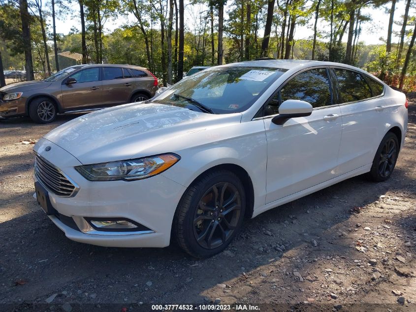 2018 FORD FUSION SE - 3FA6P0HD8JR245438