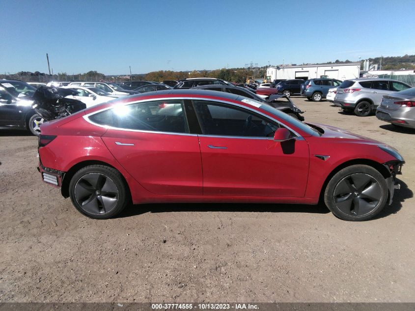 2018 TESLA MODEL 3 RANGE BATTERY - 5YJ3E1EA2JF041612