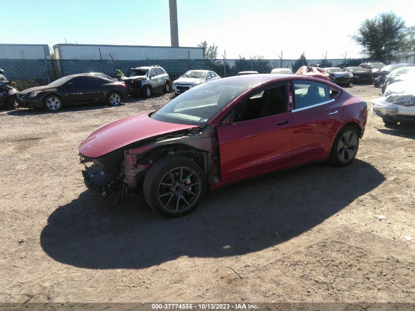 2018 TESLA MODEL 3 RANGE BATTERY - 5YJ3E1EA2JF041612