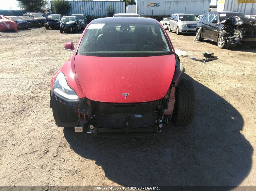 2018 TESLA MODEL 3 RANGE BATTERY - 5YJ3E1EA2JF041612