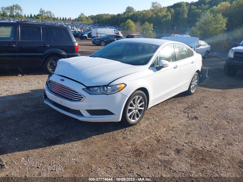 2017 FORD FUSION SE - 3FA6P0H70HR150408