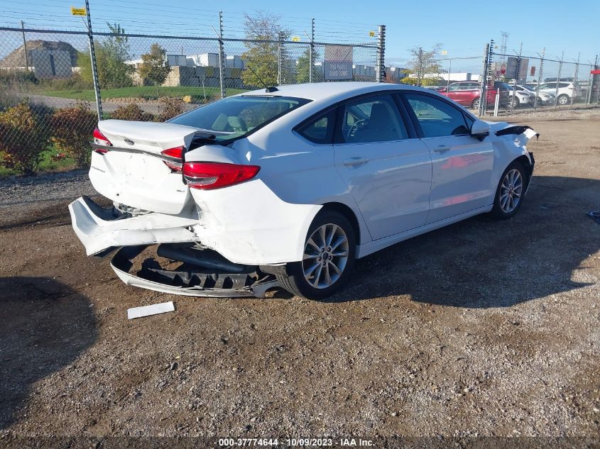 2017 FORD FUSION SE - 3FA6P0H70HR150408