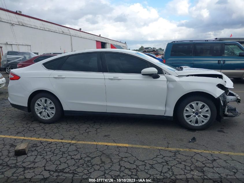 2013 FORD FUSION S - 3FA6P0G76DR328706