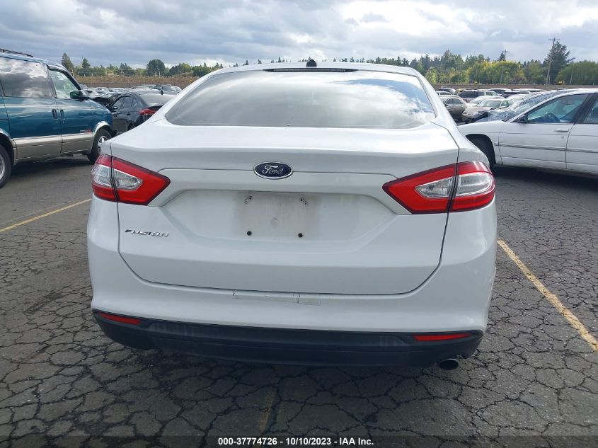 2013 FORD FUSION S - 3FA6P0G76DR328706