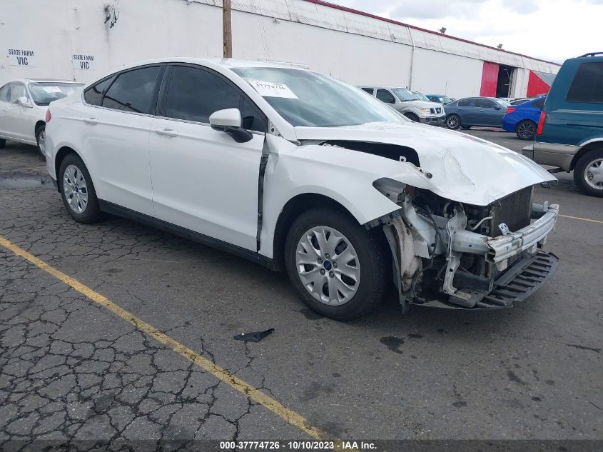 2013 FORD FUSION S - 3FA6P0G76DR328706