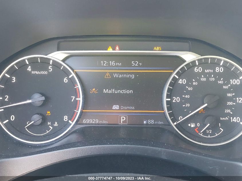 2019 NISSAN ALTIMA 2.5 SR - 1N4BL4CVXKC210157