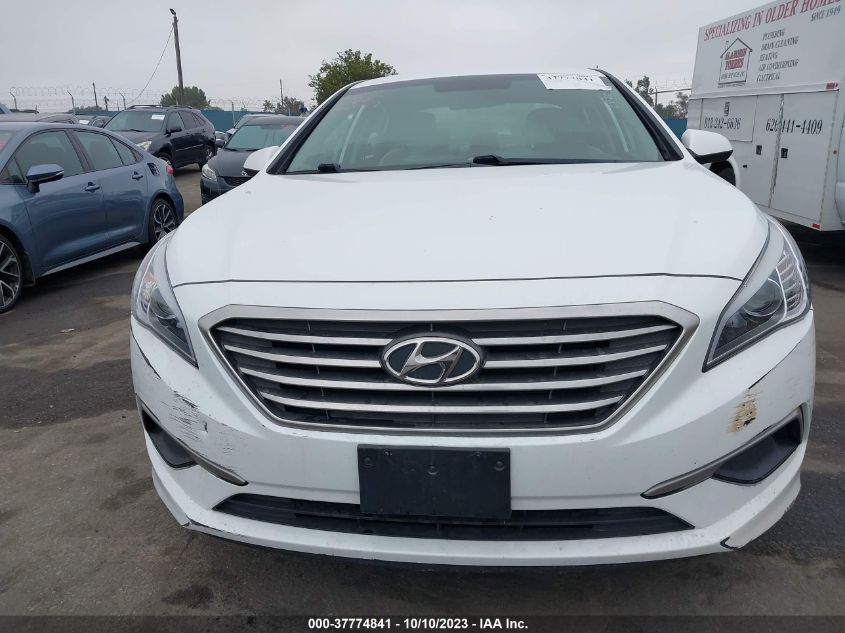 2017 HYUNDAI SONATA 2.4L - 5NPE24AF4HH491696