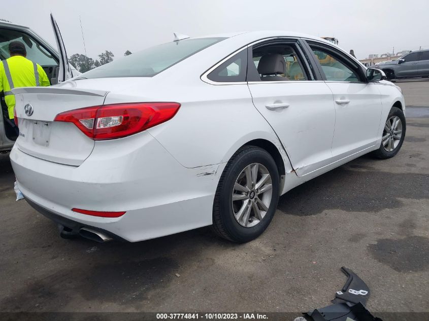 2017 HYUNDAI SONATA 2.4L - 5NPE24AF4HH491696