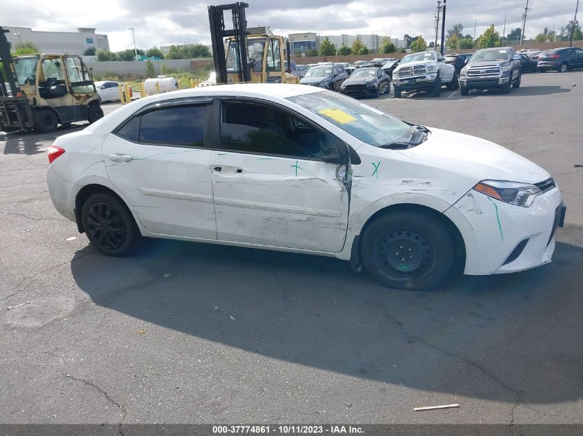 2014 TOYOTA COROLLA L/LE/S/S PLUS/LE PLUS - 2T1BURHE2EC176305
