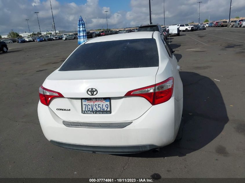 2014 TOYOTA COROLLA L/LE/S/S PLUS/LE PLUS - 2T1BURHE2EC176305