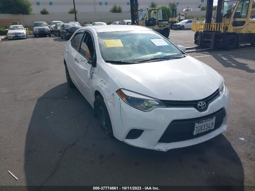 2014 TOYOTA COROLLA L/LE/S/S PLUS/LE PLUS - 2T1BURHE2EC176305