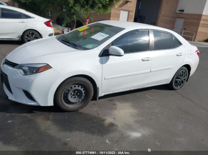 2014 TOYOTA COROLLA L/LE/S/S PLUS/LE PLUS - 2T1BURHE2EC176305