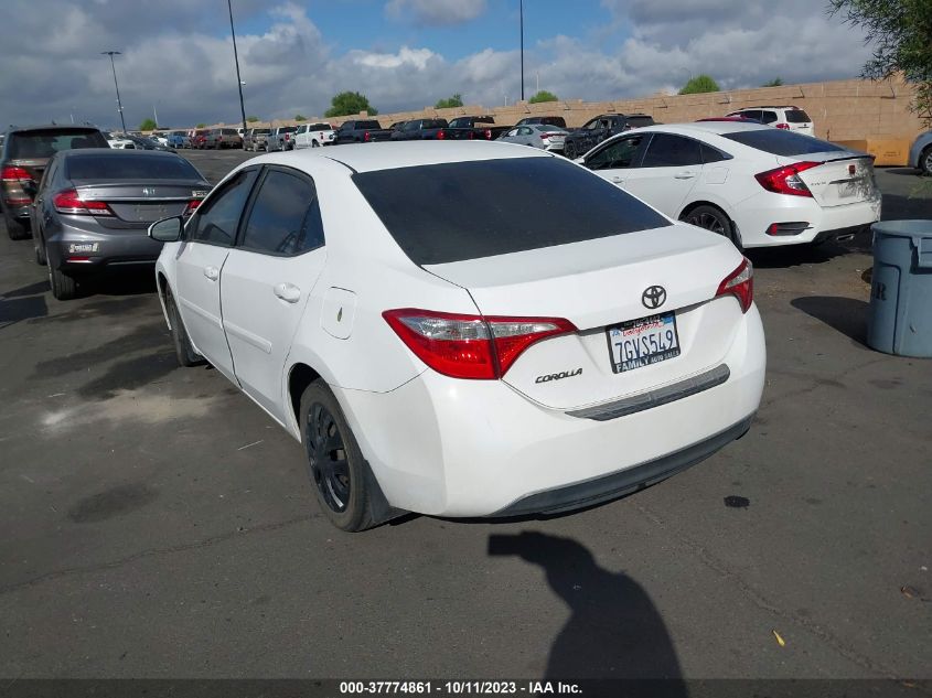 2014 TOYOTA COROLLA L/LE/S/S PLUS/LE PLUS - 2T1BURHE2EC176305