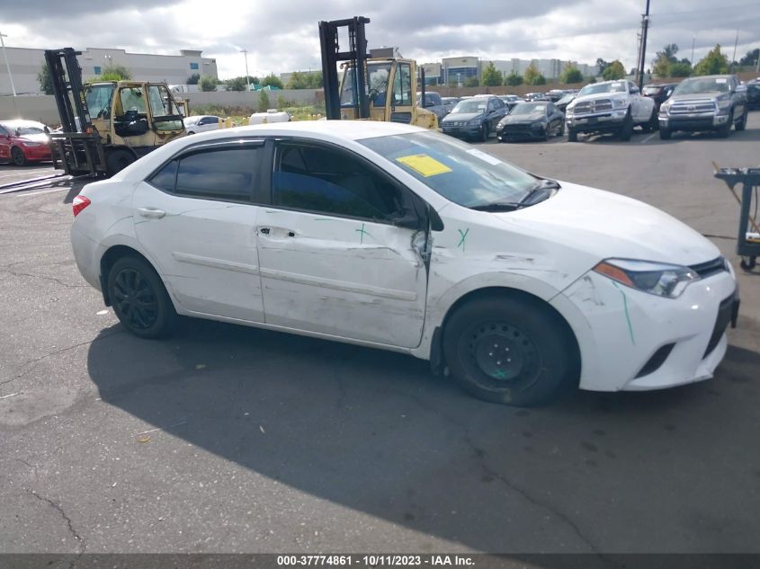 2014 TOYOTA COROLLA L/LE/S/S PLUS/LE PLUS - 2T1BURHE2EC176305