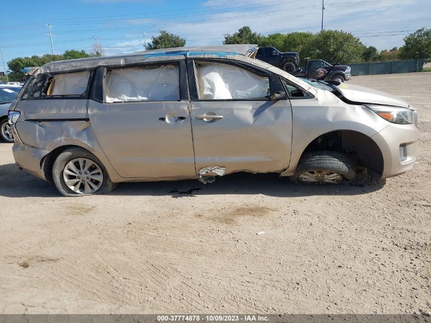 2015 KIA SEDONA LX - KNDMB5C1XF6027841